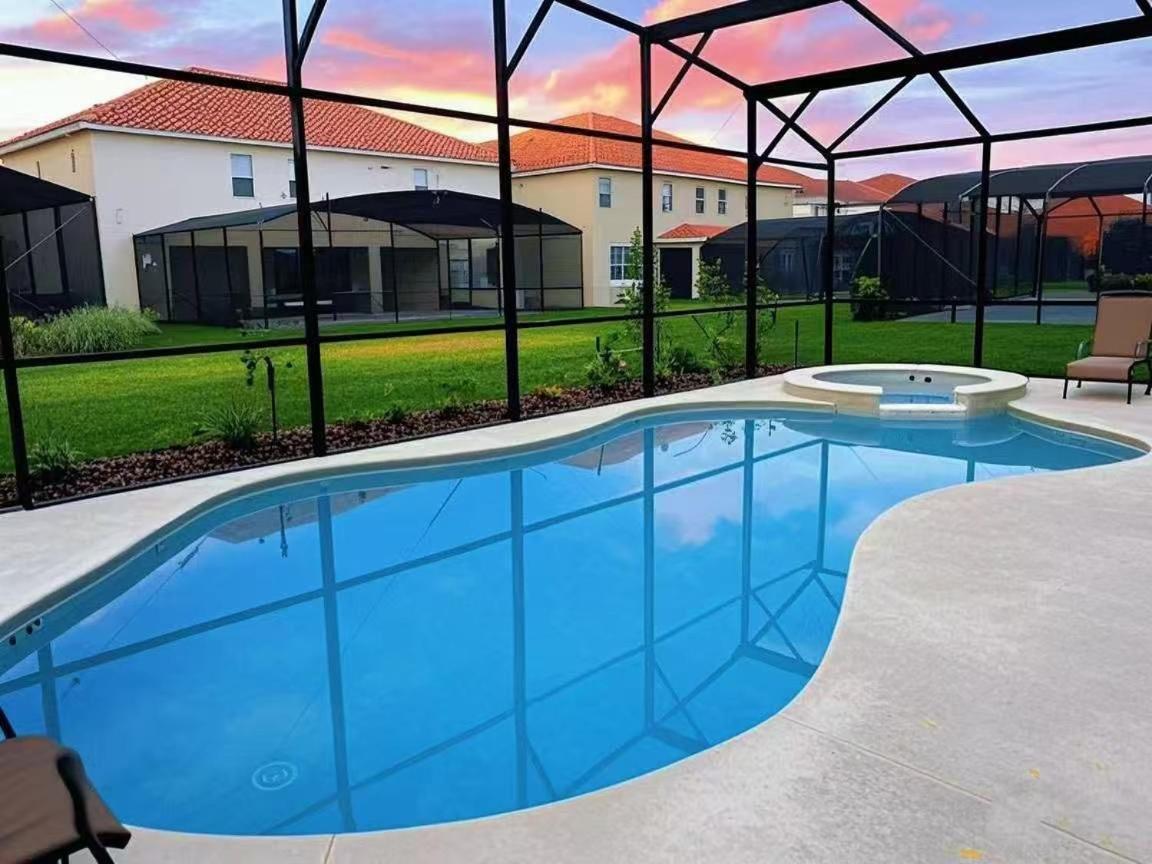 Elegant King Queen Suite Rms -Private Bath-5 Star Resort-Pool-Spa-Club-Disney-Water Park-Wifi Available Davenport Eksteriør bilde